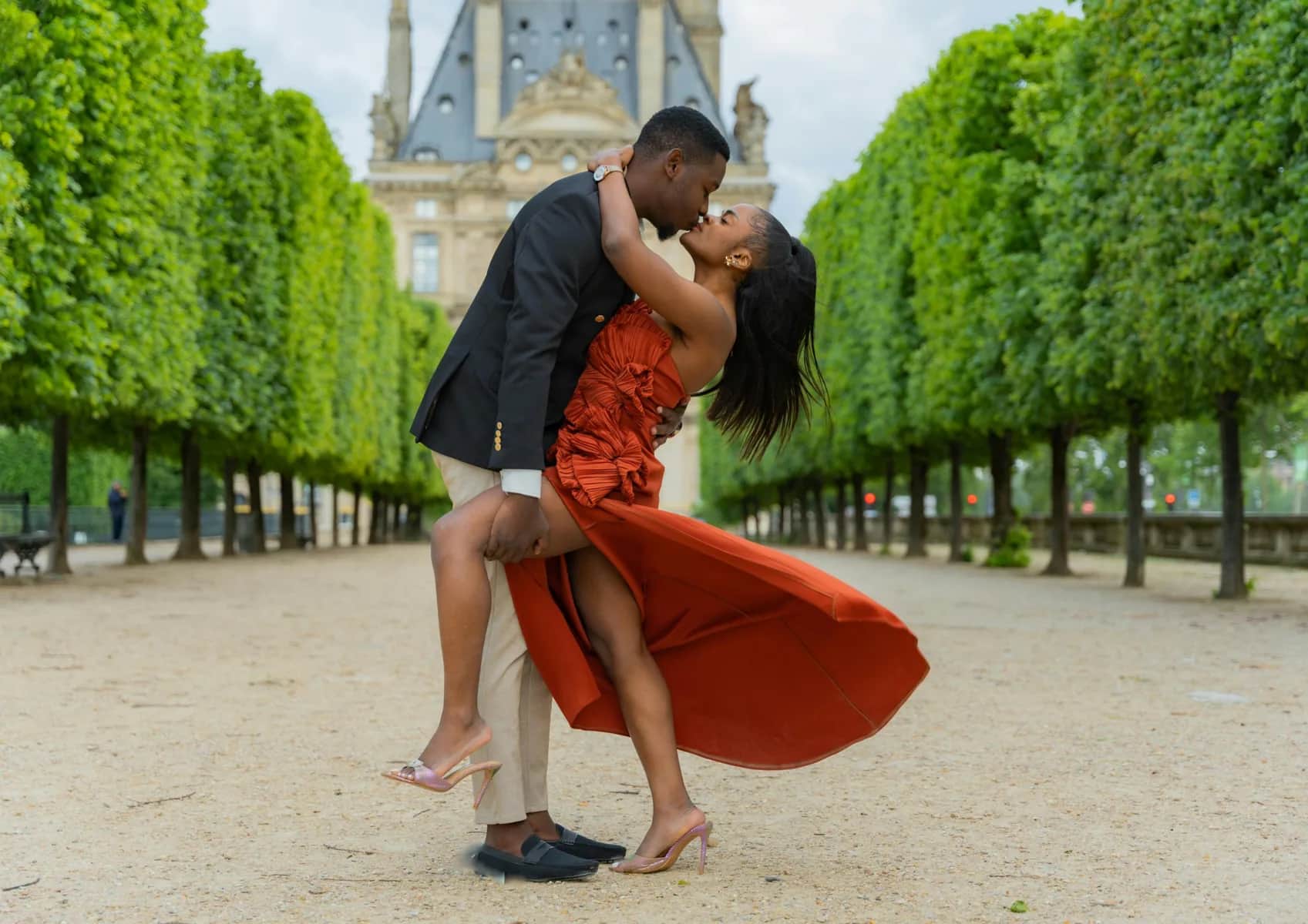 Tuillerie Garden photoshoot