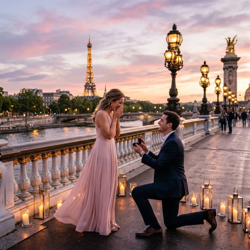 How to Plan a Flawless Surprise Marriage Proposal in Paris